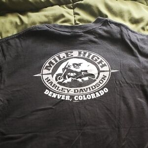 Harley-Davidson Black T-Shirt with Skull Logo